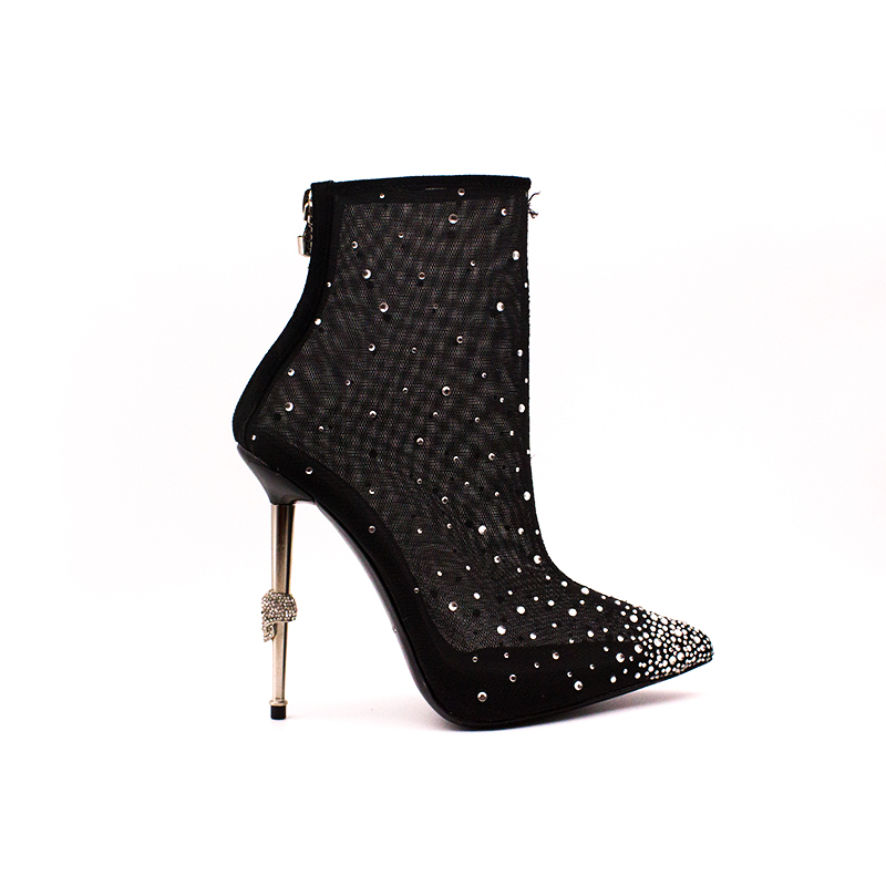 philipp plein crystal boots